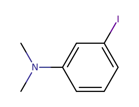 Molecular Structure of 33454-16-9 (Benzenamine, 3-iodo-N,N-dimethyl-)