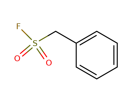 Molecular Structure of 329-98-6 (Phenylmethylsulfonyl fluoride)