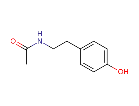 Molecular Structure of 1202-66-0 (N-Acetyltyramine)