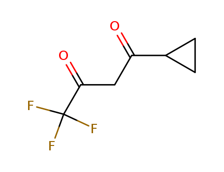 1-Cyclopropyl-4,4,4-trifluoro-1,3-butanedione