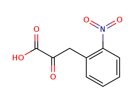 Molecular Structure of 5461-32-5 (2-Nitrophenylpyruvic acid)