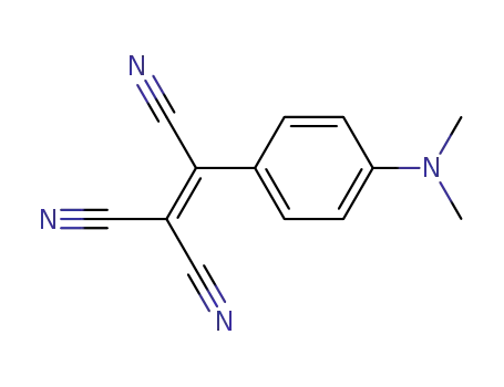 Molecular Structure of 6673-15-0 (2-[4-(dimethylamino)phenyl]ethene-1,1,2-tricarbonitrile)