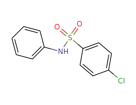 Molecular Structure of 7454-47-9 (Benzenesulfonamide, 4-chloro-N-phenyl-)