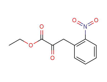 Molecular Structure of 784-98-5 (ethyl 3-(o-nitrophenyl)pyruvate)