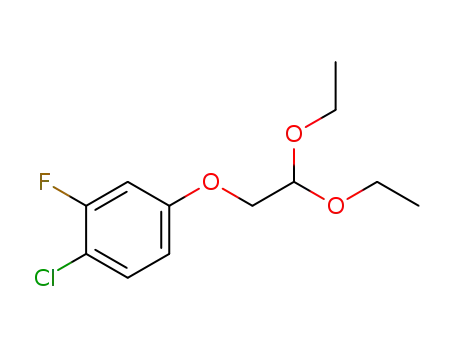 1-chloro-4-(2,2-diethoxyethoxy)-2-fluorobenzene