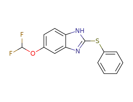 5-(difluoromethoxy)-2-(phenylsulfanyl)-1H-benzimidazole
