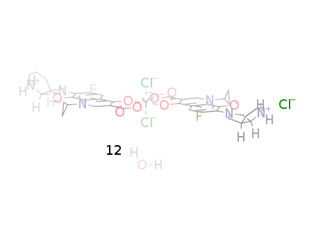 [Y(III)Cl2(moxifloxacin)2]Cl*12water