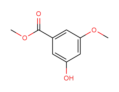 Molecular Structure of 19520-74-2 (methyl 3-hydroxy-5-methoxybenzoate)