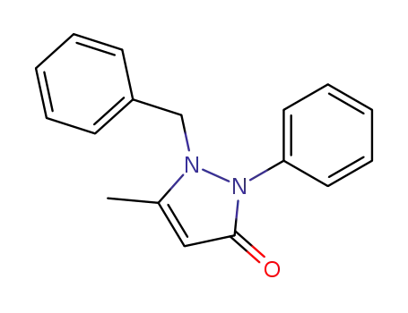1-benzyl-5-methyl-2-phenyl-1,2-dihydro-3H-pyrazol-3-one