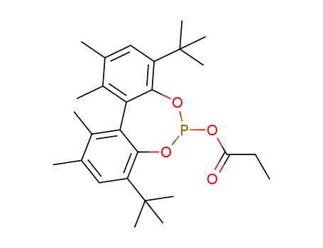 propanoyl(5,5',6,6'-tetramethyl-3,3'-di-tert-butyl-1,1'-biphebiphenyl-2,2'-diyl)phosphite