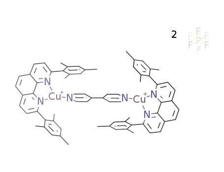 [Cu2(2,9-dimesityl-1,10-phenanthroline)2(4,4'-bipyridine)](PF6)2