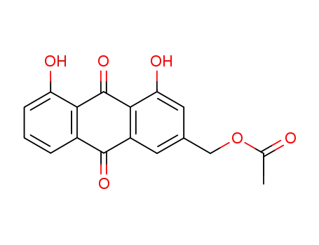 (1,8-dihydroxy-9,10-dioxo-9,10-dihydroanthracen-3-yl)methyl acetate