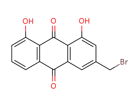 2-bromomethyl-9,10-dihydro-4,5-dihydroxy-9,10-dioxoanthracene