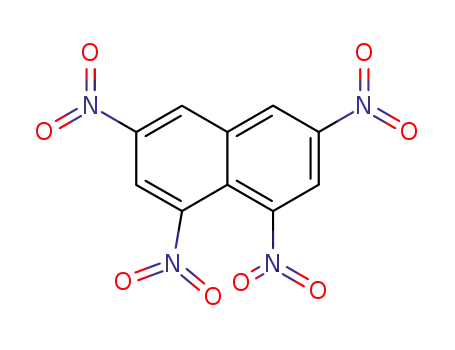 Molecular Structure of 28995-89-3 (1，3，6，8-Tetranitronaphthalene)