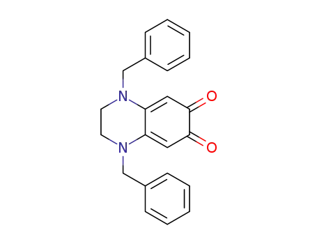 1,4-dibenzyl-1,2,3,4-tetrahydroquinoxaline-6,7-dione
