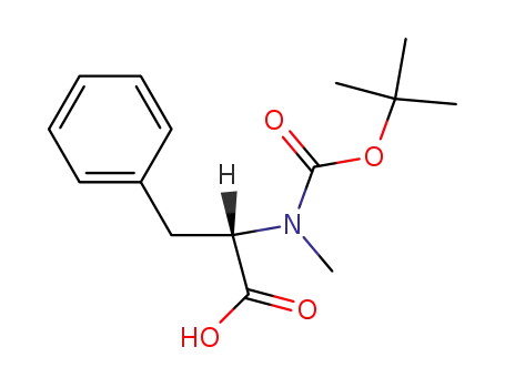 Molecular Structure of 37553-65-4 (Boc-N-methyl-L-phenylalanine)
