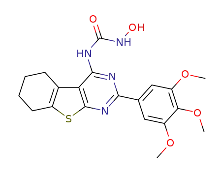 1-hydroxy-3-[2-( 3 ,4 ,5-trimethoxyphenyl)-5,6,7,8-tetrahydrobenzo[4,5]thieno[2,3-d]pyrimidin-4-yl]urea