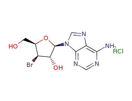 3'-bromo-3'-deoxy-adenosine hydrochloride