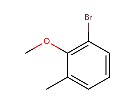 Molecular Structure of 52200-69-8 (3-Bromo-2-methoxytoluene)