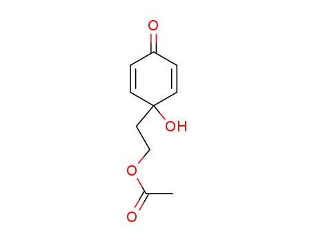 4-[2-(acetyloxy)ethyl]-4-hydroxy-2,5-cyclohexadien-1-one