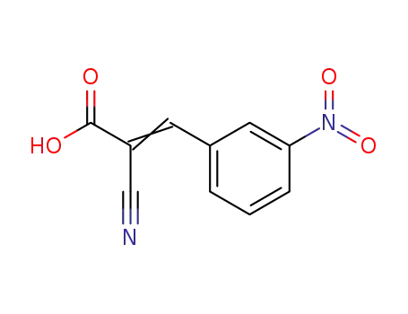 2-cyano-3-(3'-nitro-1'-phenyl)acrylic acid