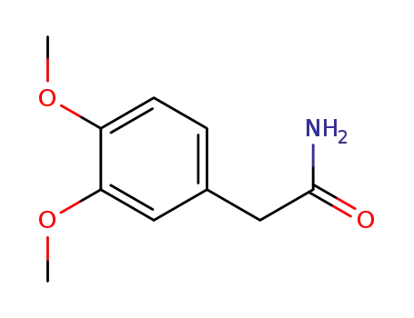Molecular Structure of 5663-56-9 (3,4-Dimethoxyphenylacetamide)