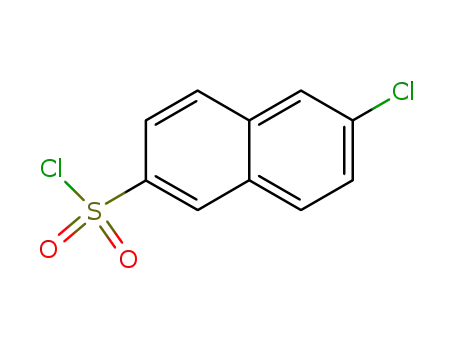 Molecular Structure of 102153-63-9 (6-Chloro-2-naphthylsulfonyl chloride)
