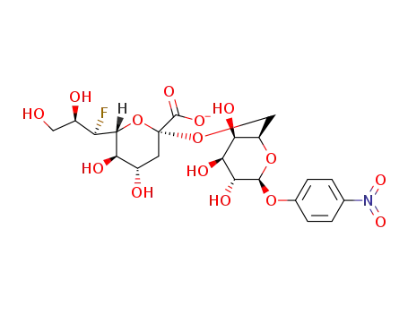 4-nitrophenyl O-(3,9-dideoxy-7-fluoro-D-glycero-α-D-galacto-2-nonulopyranosylonic acid)-(2→6)-O-β-D-galactopyranoside