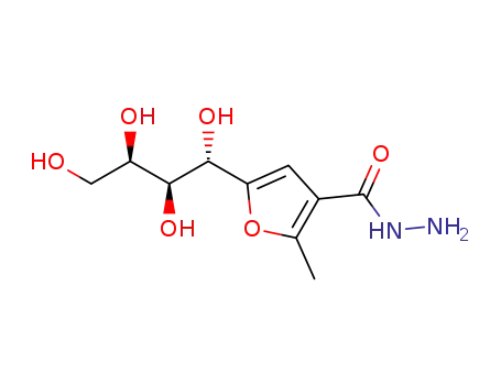 5-(1',2',3',4'-tetrahydroxybutyl)-2-methylfuran-3-carbohydrazide