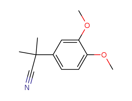 2‐(3,4‐dimethoxyphenyl)‐2‐methylpropionitrile