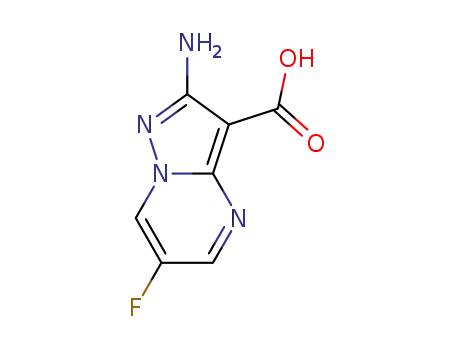 2-amino-6-fluoro-pyrazolo[1,5-a]pyrimidine-3-carboxylic acid