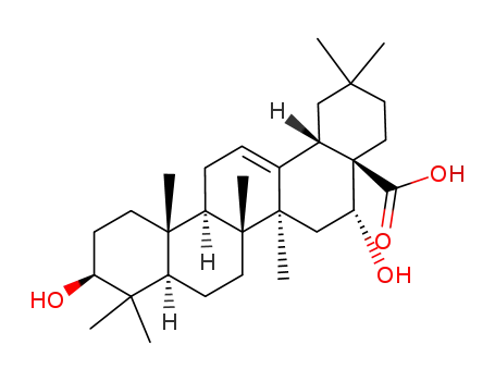 Molecular Structure of 510-30-5 (ECHINOCYSTIC ACID)
