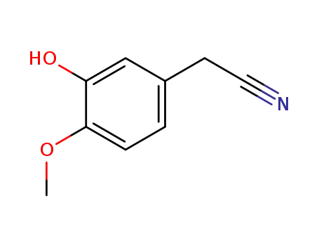 3-hydroxy-4-methoxyphenylacetonitrile