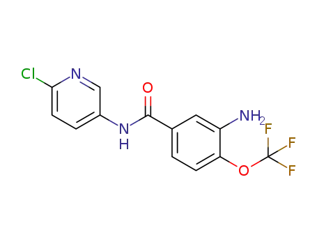 3-amino-N-(6-chloropyridin-3-yl)-4-(trifluoromethoxy)benzamide
