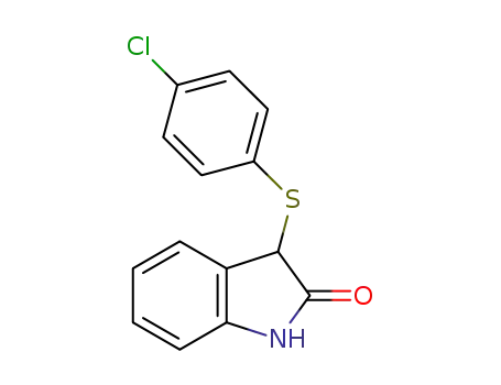 3-((4-chlorophenyl)thio)indolin-2-one