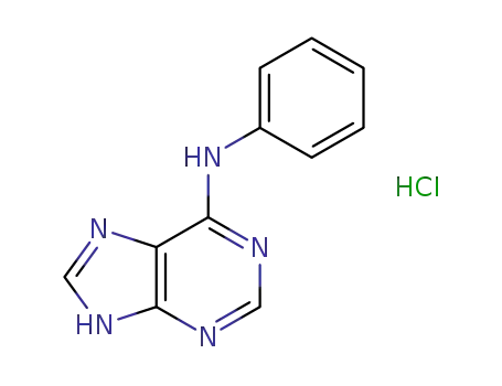 6-(phenylamino)-9H-purin-3-ium chloride