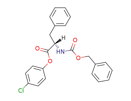 Molecular Structure of 3272-95-5 (4-chlorophenyl N-[(benzyloxy)carbonyl]phenylalaninate)