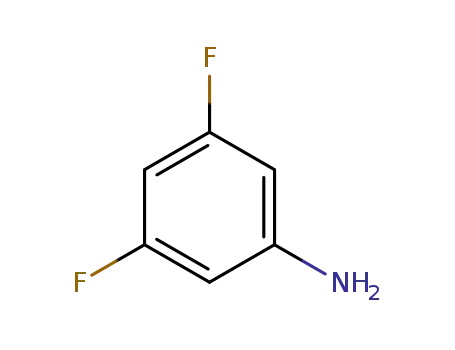 Molecular Structure of 372-39-4 (3,5-Difluoroaniline)