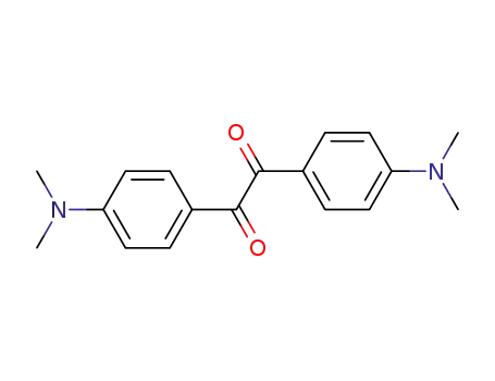 Molecular Structure of 17078-27-2 (4,4'-BIS(DIMETHYLAMINO)BENZIL)