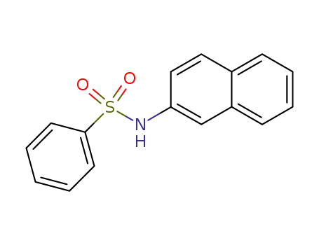 Molecular Structure of 7504-85-0 (N-(naphthalen-2-yl)benzenesulfonamide)