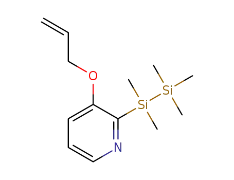 3-allyloxy-2-pentamethyldisilanylpyridine
