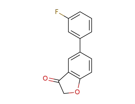5-(3-fluorophenyl)benzofuran-3(2H)-one