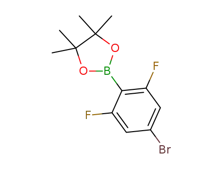 2-(4-bromo-2,6-difluorophenyl)-4,4,5,5-tetramethyl-1,3,2-dioxaborolane