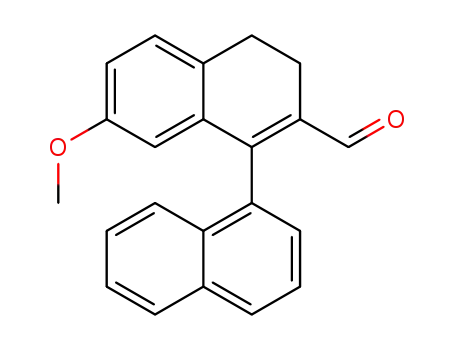 7-methoxy-3,4-dihydro-[1,1′-binaphthalene]-2-carbaldehyde