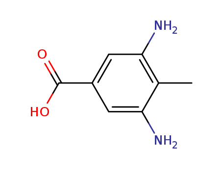 3,5-Diamino-4-methylbenzoic acid cas no. 6633-36-9 98%