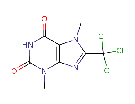3,7-dimethyl-8-trichloromethyl-3,7-dihydro-purine-2,6-dione