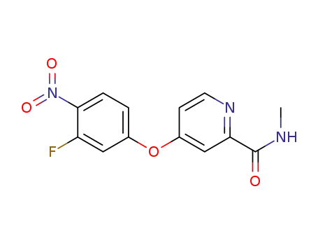 4-(4-nitro-3-fluorophenoxy)-N-methylpyridine-2-carboxamide