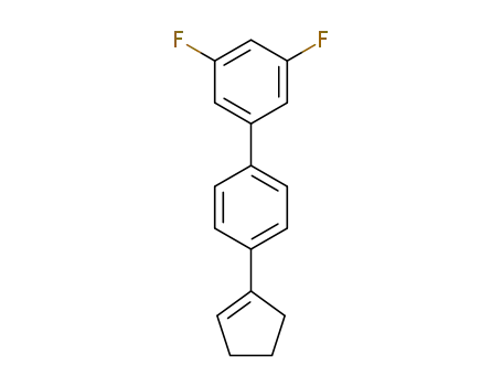 4'-cyclopentenyl-3,5-difluorobiphenyl