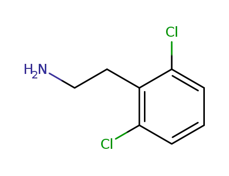 Molecular Structure of 14573-23-0 (2,6-DICHLOROPHENETHYLAMINE)