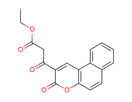 3-(ω-carboethoxyacetyl)-5,6-benzocoumarin